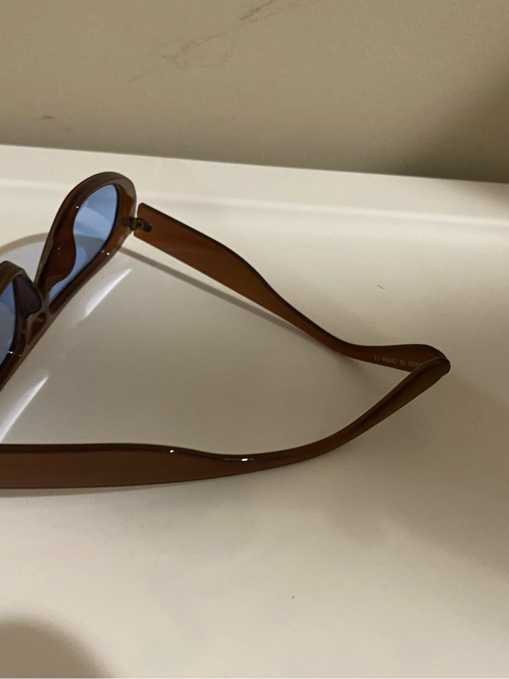Free People Cruise Aviators Sunglasses With Blue Lens NWOT - Picture 4 of 5